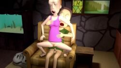 1boy1girl 3d 3d_model animated_comic artist_request daughter eyes eyes_closed eyes_rolling_back father father_and_daughter feet female female_focus gravity_falls incest jerry_smith mystery_shack no_bra no_panties no_pants pants pants_removed penis penis_in_pussy rick_and_morty sex sfm shirt shorter_than_30_seconds shorter_than_one_minute source_filmmaker summer_smith tagme video