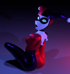 3d batman:_the_animated_series batman_(series) big_ass big_breasts breasts bubble_butt dc dc_comics dcau harley_quinn harley_quinn_(classic) harley_quinn_(dcau) huge_ass solo thick_thighs wide_hips yurisylentra