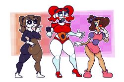 baby_(fnafsl) big_breasts circus_baby circus_baby_(fnaf) crush_(crushtrap) crushtrap five_nights_at_freddy's five_nights_at_freddy's:_sister_location original_character thick_thighs