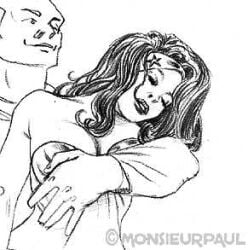 1boy 1girls captured_heroine closed_eyes dc_comics defeated defeated_heroine diana_of_themyscira domination eyes_closed female female_focus femsub forced_submission knocked_out male medium_breasts monsieurpaul passed_out restrained sleeping unconscious wonder_woman wonder_woman_(series)