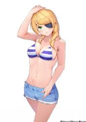 1girl 1girls bikini female female_only grand_admiral_marina_(guardian_tales) guardian_tales marina_(guardian_tales) solo solo_female solo_focus tagme