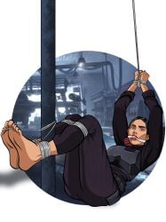 barefoot bondage bound bound2draw gag gagged iden_versio restrained star_wars star_wars:_battlefront_2 tied_up