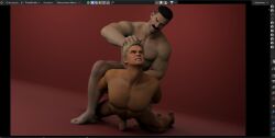 2boys anal elmamoru homelander invincible male_focus male_only mortal_kombat mortal_kombat_1_(2023) nolan_grayson nude omni-man restrained thrusting wince yaoi