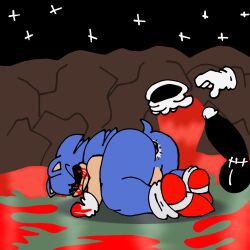 2boys animal annoyed anthro anus ass balls bent_over black_nose black_sclera bleeding bleeding_eyes blood blue_body blue_fur boots classic_sonic classic_sonic.exe classic_sonic_(universe) creepypasta demon demon_boy demon_hedgehog dubious_consent ear fat_ass footwear fur furry gay gloves handwear hedgehog imminent_penetration imminent_sex kiuarrt22 looking_back male male_only muzzle penis pink_anus pointy_ears red_boots red_eyes red_footwear red_irises shoes sonic.exe sonic.exe_(character) sonic.exe_(creepypasta) sonic.exe_(series) sonic_(series) sonic_the_hedgehog sonic_the_hedgehog_(series) spikes thick_ass thick_thighs unseen_male_face white_gloves wide_hips