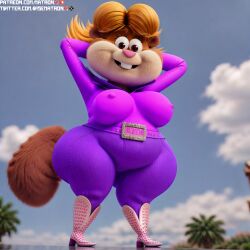 1girls 4k ai_generated anthro bbw belly belly_button big_belly fat female female_focus female_only highres hips hips_wider_than_shoulders huge_ass huge_breasts huge_hips ma_cheeks massive_thighs matronai_(artist) mature mature_anthro mature_female mature_woman milf mother nickelodeon older_female overweight overweight_female patreon patreon_username pinup solo solo_female spongebob_squarepants stable_diffusion swimsuit thick thick_hips thick_legs thick_thighs thighs twitter_username wide_hips