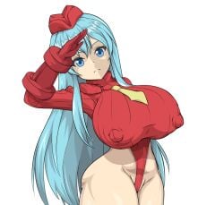 areola areolae big_areola big_areolae big_breasts big_nipples bimbo blue_hair breasts cammy_white_(cosplay) cosplay eirika_(fire_emblem) fire_emblem fire_emblem:_the_sacred_stones gigantic_areola gigantic_areolae gigantic_breasts gigantic_nipples highleg highleg_leotard hips huge_areola huge_areolae huge_breasts huge_nipples hyper_breasts large_areolae large_breasts large_nipples leotard looking_at_viewer massive_breasts milf nipple_bulge nipples nipples_visible_through_clothing puffy_areola puffy_areolae puffy_nipples quarter_(quarter_r18) salute saluting street_fighter