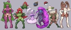 6+girls anthro ass big_ass big_breasts big_thighs bristla butt cottonee daedream dazzi_(pal) dominatrix female female_only fur furry gigantic_ass huge_ass huge_breasts huge_thighs human humanized humanoid leotard lopunny markydaysaid multiple_girls naked_female pal_(species) pal_sphere palworld pokeball pokemon pokemon_(species) raijin_daughter tagme thick_hips thick_thighs thighhighs thighs tsareena vest whimsicott