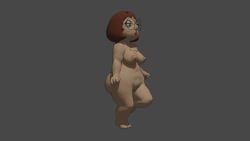 1girls 3d 3d_model animated blender blender_(software) domn download family_guy female huge_ass meg_griffin mp4 naked no_sound nude nude_female running solo tagme tko-san video walking