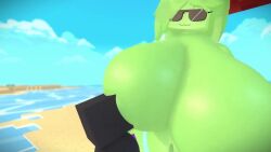 animated big_ass big_breasts cum_inflation cum_inside cumflated_belly cumflation enderman erection_under_clothes hbtheender hyper inflation minecraft oral sex slime_(minecraft) slime_girl slimer_(stemingbunbun) tagme vaginal_penetration video