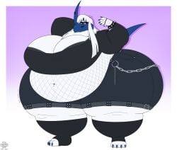 absol big_breasts breasts chubby day_tripper_guy female huge_breasts pokemon pokemon_(species) thick_thighs wide_hips