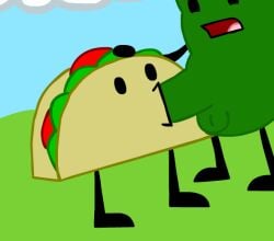 1boy 1boy1girl 1girls 1male accurate_art_style female inanimate_insanity male male/female object_show object_shows oral oral_sex penetration pickle pickle_(ii) sex straight straight_sex taco taco_(ii)