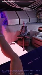 3d 3d_model asari_futanari blender cheating comic comic_page commander_shepard cuck cucked_by_futa cuckold cuckquean english english_text futa futa_on_male futanari huge_balls huge_cock john_shepard liara_t'soni mass_effect matriarch_benezia netorare ntr pegging pierced_penis piercings spitroast vikhlop