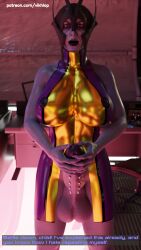 3d 3d_model asari_futanari blender cheating comic comic_page commander_shepard cuck cucked_by_futa cuckold cuckquean english english_text futa futa_on_male futanari huge_balls huge_cock john_shepard liara_t'soni mass_effect matriarch_benezia netorare ntr pegging pierced_penis piercings spitroast vikhlop