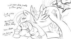 anal bubble_berry_(mlp) equine friendship_is_magic gay horse male monochrome my_little_pony no_humans on_a_cross_and_arrow penis pony rainbow_blitz_(mlp) rule_63 sex sketch