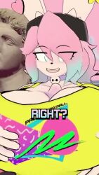 3d 3d_(artwork) animated big_breasts breasts busty_boy funny huge_breasts humor mario mario_(series) mp4 peanut_butter_(theycallhimcake) sound tagme theycallhimcake thick_thighs video vrchat vrchat_avatar wide_hips