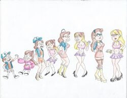 age_progression aged_up ass_expansion bimbo bimbo_body bimbofication bimbofied brat breast_expansion cleavage corruption dipper_pines female female_dipper gender_transformation gravity_falls growth growth_sequence hair_color_change hair_growth high_heels hourglass_expansion huge_ass huge_breasts jimmyharper12 lip_expansion mabel_pines midriff miniskirt navel personality_change revealing_clothes skin_color_change thick_thighs thigh_expansion transformation transformation_sequence wide_hips