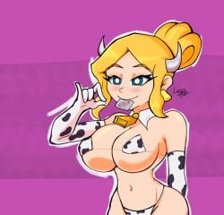 brawl_stars cow_girl lucca125_(artist) piper_(brawl_stars)