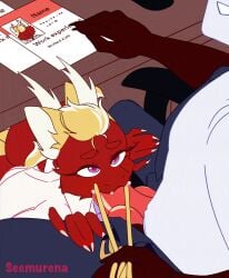 2d_animation animal_genitalia animal_penis animated anthro asian_mythology ass blonde_hair bodily_fluids body_hair bottomwear bound canine_genitalia canine_penis claws clothing cum cum_drip cum_in_mouth cum_inside cum_on_face cum_on_penis desk digital_drawing_(artwork) digital_media_(artwork) digitigrade dragon dripping duo east_asian_mythology eastern_dragon ejaculation erection fellatio fingers fluffy fluffy_ears fluffy_hair fluffy_tail fur furniture genital_fluids genitals hair hi_res horn job_interview knot knotted_penis male male/male male_penetrated male_penetrating male_penetrating_male mammal multicolored_body multicolored_fur multicolored_hair mythological_creature mythological_scalie mythology office oral pants penetration penile penile_penetration penis purple_eyes red_body red_fur red_hair scalie seemurena sex shirt short_playtime table tail tail_tuft throbbing throbbing_penis topwear tuft under_the_table vitamin_c_(forwardpickup) whisker_pull whiskers yellow_body yellow_fur