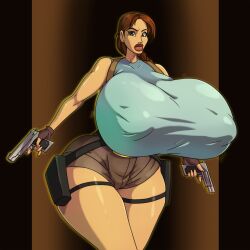 lara croft from tomb raider by spiralingstaircase