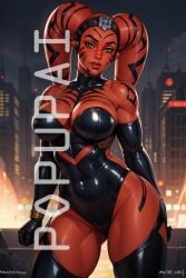 1girls abs ai_generated alien alien_girl big_breasts breasts curvaceous darth_talon female female_only high_resolution highres hips hourglass_figure looking_at_viewer lucasfilm popupaishop solo star_wars tagme thick_thighs thighs thong toned toned_body toned_female twi'lek