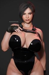 1girls 3d 3d_(artwork) abs ada_wong ada_wong_(adriana) athletic athletic_female big_ass big_breasts big_butt breasts bubble_ass busty capcom curvy female female_only hourglass_figure large_breasts pose posing rangmover resident_evil resident_evil_2 resident_evil_2_remake resident_evil_4 resident_evil_4_remake seductive seductive_look solo thick thick_ass thick_thighs wide_hips