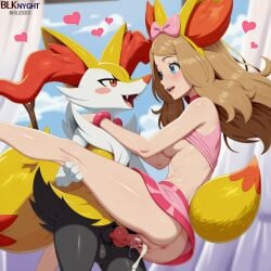 braixen from pokemon by blk9201