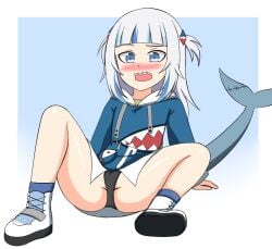 gawr gura from hololive by zenostriker