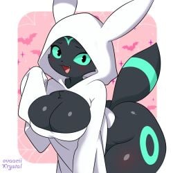 eeveelution from halloween by evaacii