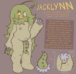 barbed_penis big_clitoris breasts character_sheet chubby chubby_female chubby_futa clitoris coulromepink fan_character female flora_fauna flower flower_pubic_hair flowers futanari green_hair hay intersex jack-o'-lantern jacklynn_(coulromepink) non-human nonbinary oc orange_skin original_character penis pumpkin pumpkin_girl pumpkin_head pussy reference_sheet scarecrow spiked_penis tan_fur tentacle_penis thorns vine_hair vine_tail vines yellow_eyes zardys_maze