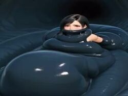 ai_generated bound_arms bound_legs encasement female final_fantasy final_fantasy_vii final_fantasy_vii_remake fucked_then_eaten inside_creature interspecies longer_than_2_minutes longer_than_3_minutes longer_than_one_minute monster monster_on_female restrained slime sound tagme tentacle tifa_lockhart video vore