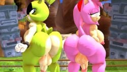 2futas 3d 4k amy_rose animated anthro anus ass_focus ass_shake big_ass big_ass_(futa) big_breasts breasts futa_only futanari green_body green_skin hd hedgehog hedgehog_girl hi_res looking_at_viewer looking_back mobian mobian_(species) pink_body pink_fur pink_skin sega silvertilver sonic_(series) sonic_the_hedgehog_(comics) sonic_the_hedgehog_(idw) sonic_the_hedgehog_(series) sound sound_effects surge_the_tenrec tagme tenrec twerk twerking twerking_at_viewer video voluptuous voluptuous_anthro voluptuous_body voluptuous_dickgirl voluptuous_futa voluptuous_futanari