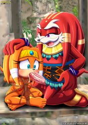 pachacamac the echidna from sega by bbmbbf