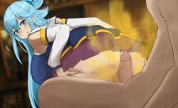 aqua (konosuba) from kono subarashii sekai ni shukufuku wo!