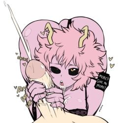 mina ashido from my hero academia by atukatun