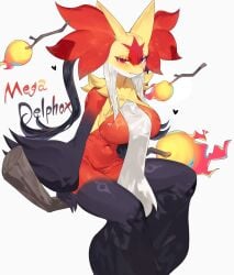 delphox from nintendo by toge77789