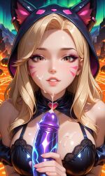 Ahri (League Of Legends) Rule 34 Image