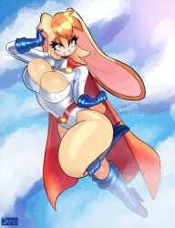 power girl (cosplay) from dc by jamoart