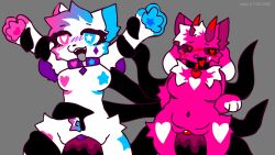 animated anthro anthro_only female_only furry furry_only kittydog kittydogcrystal tentacle