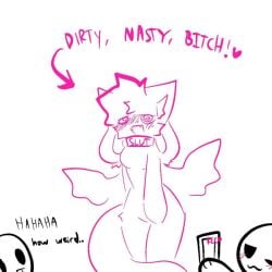 anthro anthro_only doodle furry furry_only kittydog kittydogcrystal slut suggestive whore