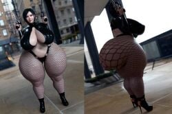 1_girl 1girls 3d 3d_(artwork) ada_wong asian asian_female ass ass_bigger_than_head back_view bbw belly big_ass big_breasts big_butt big_female big_hips big_thighs black_clothes black_clothing black_hair black_heels black_high-heels black_high_heel_boots black_high_heeled_boots black_high_heels black_highheels black_latex black_latex_bodysuit breasts breasts_bigger_than_head butt_bigger_than_head cesar5599 child_bearing_hips dark_hair digital_media_(artwork) dumptruck_ass dumptruck_butt fat_ass fat_butt fat_legs fat_thighs female female_focus fishnet fishnet_clothing fishnet_legwear fishnet_stockings fishnet_thighhighs fishnets front_view gun guns hand_on_hip hand_on_thigh heel_boots heels high_heel_boots high_heels hips huge_ass huge_breasts huge_butt huge_female huge_hips huge_thighs large_ass large_breasts large_butt large_female large_hips large_thighs latex latex_bodysuit latex_clothing latex_suit latex_topwear lips looking_at_viewer massive_ass nipple_bulge nipples no_text paag pawg plump plump_ass plump_breasts plump_butt plump_female plump_thighs resident_evil sagging sagging_breasts saggy saggy_boobs saggy_breasts short_hair side_view sideboob thick thick_ass thick_body thick_boobies thick_boobs thick_booty thick_breasts thick_butt thick_hips thick_legs thick_lips thick_thighs thighs tight tight_clothes tight_clothing tight_fit voluptuous_female wide_ass wide_breasts wide_butt wide_hipped_female wide_hips wide_thighs