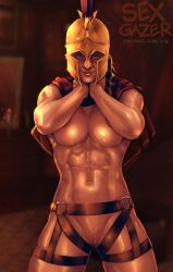 assassin's_creed_(series) assassin's_creed_odyssey kassandra muscular_female sexgazer solo tagme