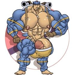 bara blastoise huge_cock male male_only muk100 muscle muscles nintendo penis pokemon solo