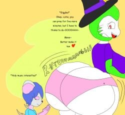 artist_request ass ass_worship big_ass big_breasts breasts bubble_butt fart fart_cloud fart_fetish gardevoir gigantic_ass huge_ass maximusculus pokemon pokemon_(species) text thick_thighs vanessa_(zer0264) wide_hips