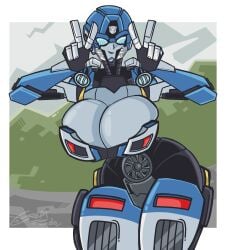 alien alien_female alien_genitalia alien_girl alien_humanoid armored_female autobot autobot_insignia big_boobs big_breasts big_tits blue_eyes breasts coombrain15 cybertronian double_peace_sign fan female_autobots genderswap genderswap_(mtf) headlights hourglass_figure mirage_(transformers) nipples_covered porsche porsche_911 pussy_covered robot robot_breasts robot_female robot_genitalia robot_girl robot_humanoid rule_63 thegreatpundo thick_ass thick_thighs thunder_thighs thunderthighs transformers transformers_rise_of_the_beasts