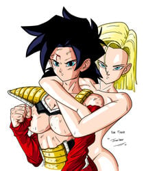 android_18 dragon_ball dragon_ball_z hanasia johan_dark tagme