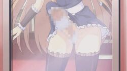 1futa animated asa_kara_zusshiri_milk_pot balls balls_under_clothes censored cosplay dickgirl erection erection_under_clothes erection_under_skirt futa_only futanari hentai intersex long_hair lowres maid mirror penis penis_garter penis_out penis_under_clothes penis_under_skirt reflection skirt solo solo_futa stockings testicle_bra testicles thighhighs yuukidou_iori