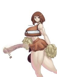 1futa abs balls big_ass big_balls big_breasts big_penis boku_no_hero_academia bottomless breasts brown_hair cheerleader cheerleader_uniform chumbone20 clothed clothing crop_top decensored futa_only futanari horse_penis horsecock horsecock_futanari huge_ass huge_balls huge_breasts huge_cock human human_with_animal_genitalia human_with_horsecock light-skinned_futanari light_skin looking_back miniskirt mostly_clothed muscle_girl muscles muscular muscular_female my_hero_academia ochako_uraraka penis short_hair smegma solo standing uncensored uraraka_ochako