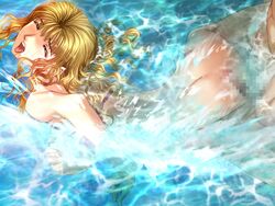 blonde_hair closed_eyes long_hair sex sodom_no_shima:_night_of_blind tagme water