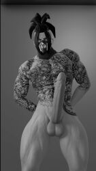 abs alpha_male animated big_balls big_penis black_and_white black_hair edit enormous_penis epic_games fortnite gigachad gray_background high_ponytail male male_only mask masked_male mp4 muscular muscular_arms muscular_male muscular_thighs music oc original_character phonk solo sound tagme tattooed_male toshiyuki_(ya_path) video wild_ponytail ya_path