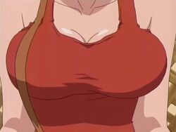 akahori_gedou_hour_rabuge animated bouncing_breasts breasts clothing large_breasts lowres sashima_kaoruko screencap